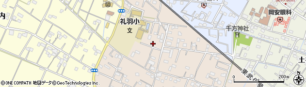 埼玉県加須市礼羽545周辺の地図
