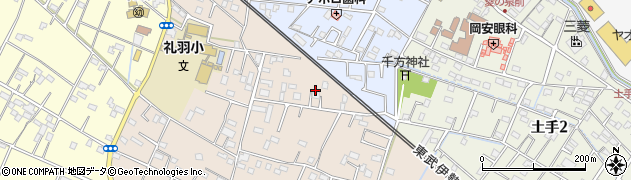埼玉県加須市礼羽474周辺の地図