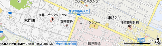 埼玉県加須市向川岸町4周辺の地図