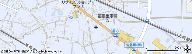 熊谷佐谷田郵便局 ＡＴＭ周辺の地図