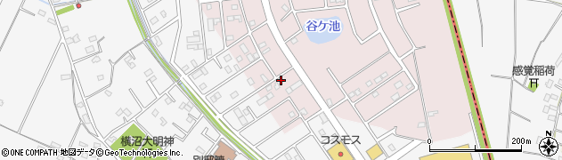 埼玉県加須市北下新井166周辺の地図