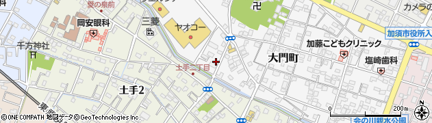 埼玉県加須市大門町20-75周辺の地図