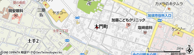 埼玉県加須市大門町10-10周辺の地図