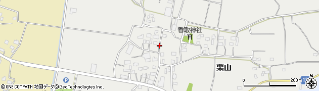 茨城県境町（猿島郡）栗山周辺の地図