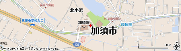 加須市市民サービスセンター三俣周辺の地図