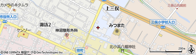 ＪＡほくさい加須農機センター周辺の地図