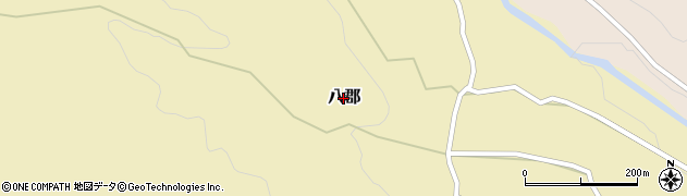 長野県佐久穂町（南佐久郡）八郡周辺の地図