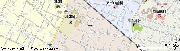 埼玉県加須市礼羽542周辺の地図