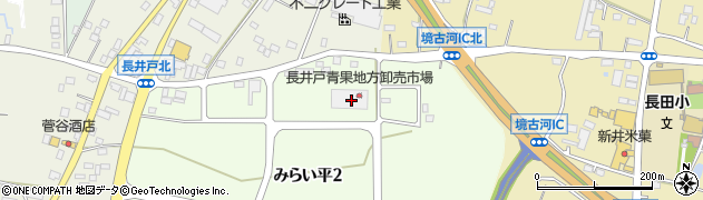 長井戸青果市場周辺の地図