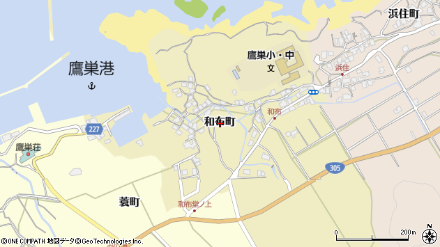 〒910-3376 福井県福井市和布町の地図