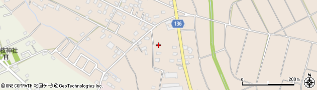 茨城県常総市国生1211周辺の地図