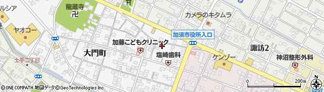 埼玉県加須市大門町4-27周辺の地図