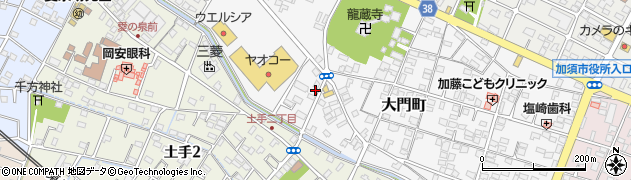 埼玉県加須市大門町20-72周辺の地図