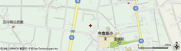 茨城県つくば市今鹿島4853周辺の地図