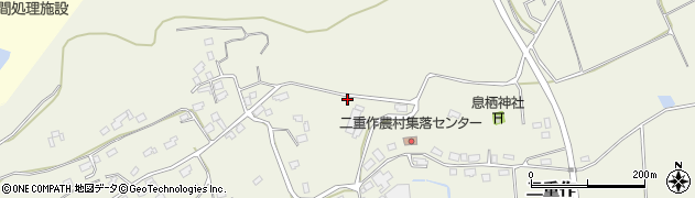 茨城県鉾田市二重作923周辺の地図