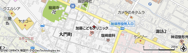 埼玉県加須市大門町6周辺の地図