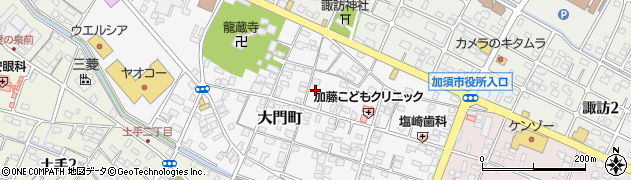 埼玉県加須市大門町8周辺の地図