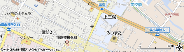 加須北川辺線周辺の地図
