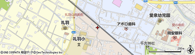 埼玉県加須市礼羽507周辺の地図