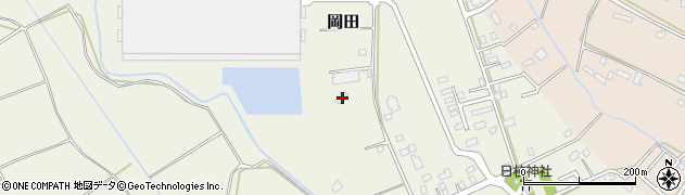 茨城県常総市岡田2135周辺の地図