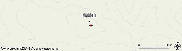 高崎山周辺の地図