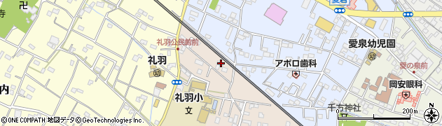 埼玉県加須市礼羽510周辺の地図