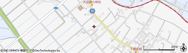 埼玉県行田市真名板1187周辺の地図