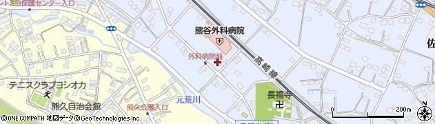 鈴木薬局　熊谷店周辺の地図