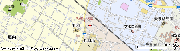 埼玉県加須市礼羽521周辺の地図