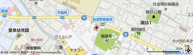 加須警察署周辺の地図