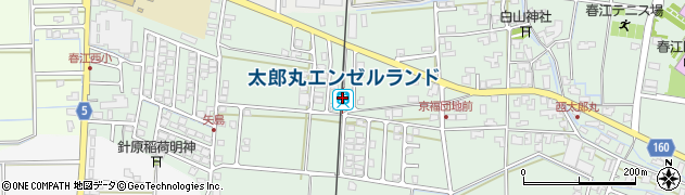 太郎丸エンゼルランド駅周辺の地図
