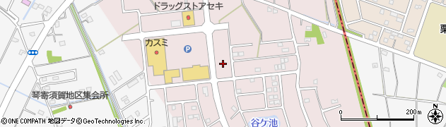 埼玉県加須市北下新井109周辺の地図