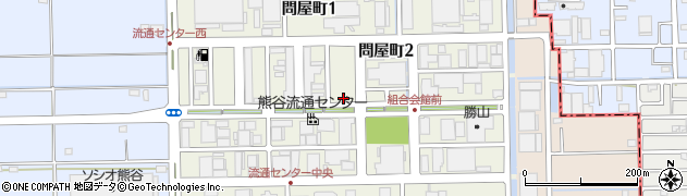 埼玉県熊谷市問屋町周辺の地図