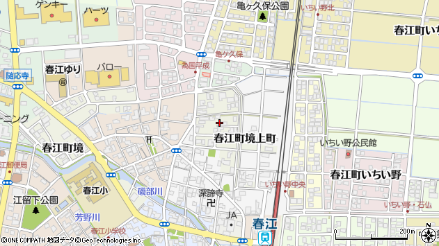 〒919-0434 福井県坂井市春江町境元町の地図