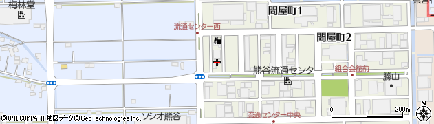 株式会社ムービング　熊谷営業所周辺の地図