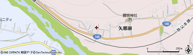埼玉県秩父郡長瀞町矢那瀬1471周辺の地図