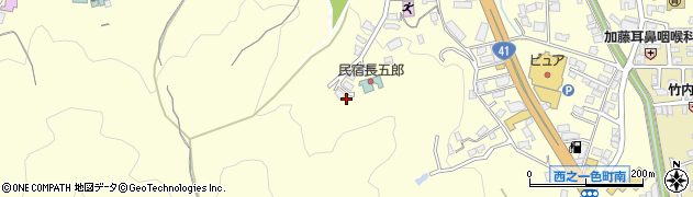 長五郎周辺の地図