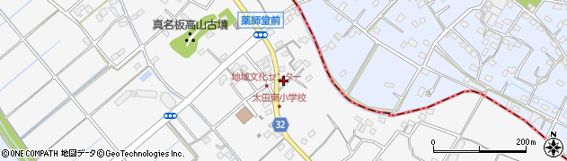埼玉県行田市真名板1271周辺の地図