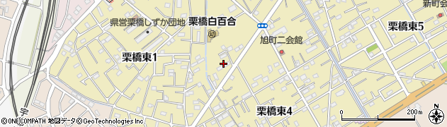 埼玉県久喜市栗橋東周辺の地図