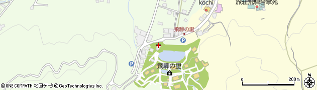 高山市役所　飛騨民俗村管理事務所周辺の地図