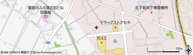 埼玉県加須市北下新井35周辺の地図