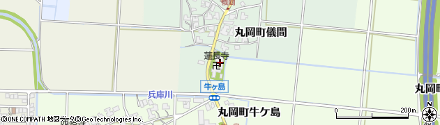 蓮長寺周辺の地図
