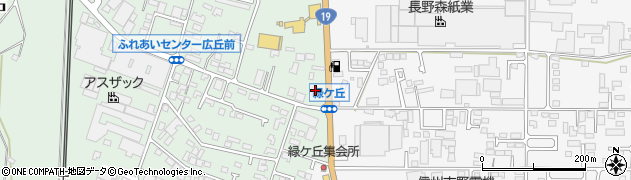 松本ゼミナール　広丘教室周辺の地図