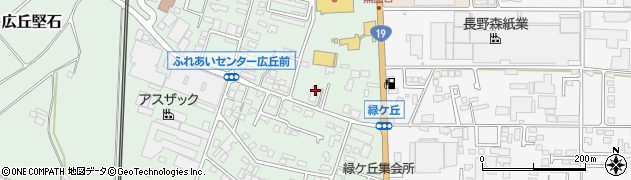 美洗館塩尻工場前店周辺の地図