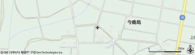茨城県つくば市今鹿島1092周辺の地図