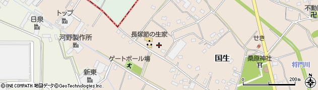 茨城県常総市国生31周辺の地図