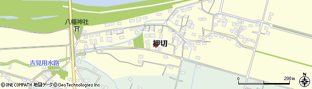 埼玉県熊谷市押切周辺の地図
