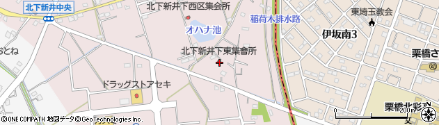 埼玉県加須市北下新井1986周辺の地図