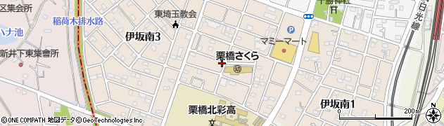 埼玉県久喜市伊坂南周辺の地図