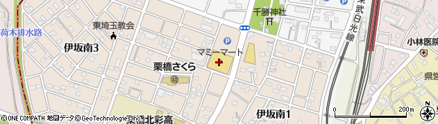 マミーマート栗橋店周辺の地図